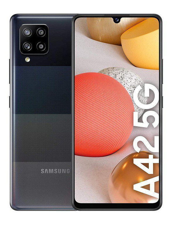 Samsung Galaxy A42 - 5G - 128 Go - Parfait état - Noir - Batterie testée Très bon état -  reconditionné disponible sur Label Emmaüs
